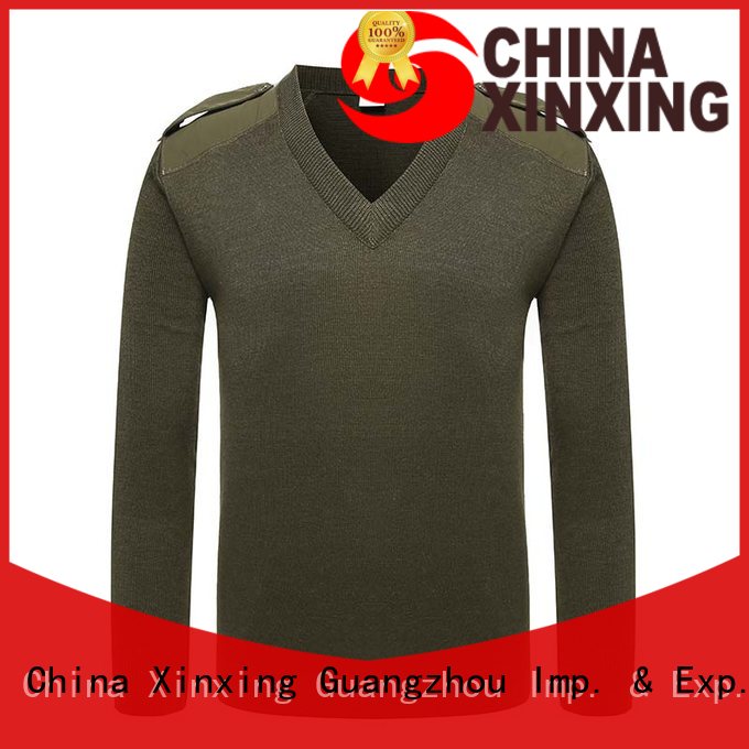 winter custom military apparel khaki for soldiers XinXing