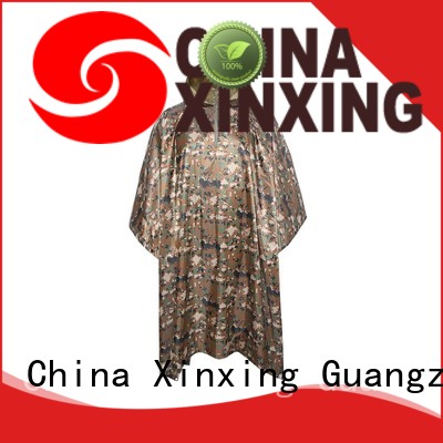 XinXing top quality poncho raincoat factory for helmet