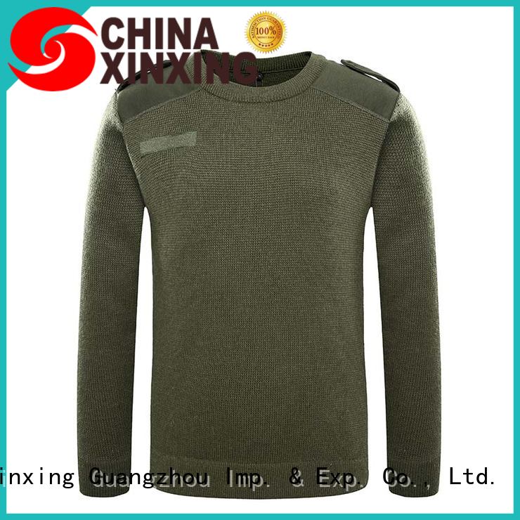 XinXing army sweater manufacturer for sale