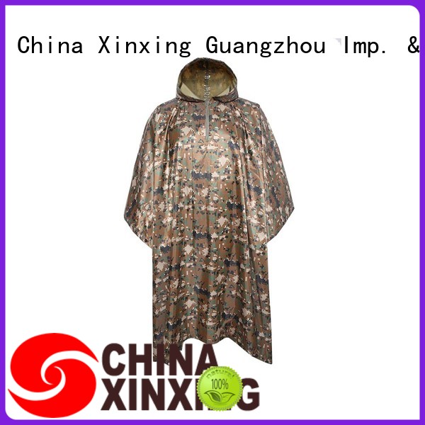 XinXing poncho raincoat factory for sale