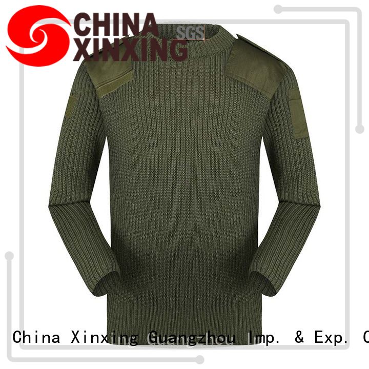 XinXing stable supply military sweater manufacturer for sale