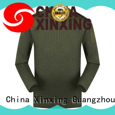 XinXing stable supply army sweater manufacturer for police