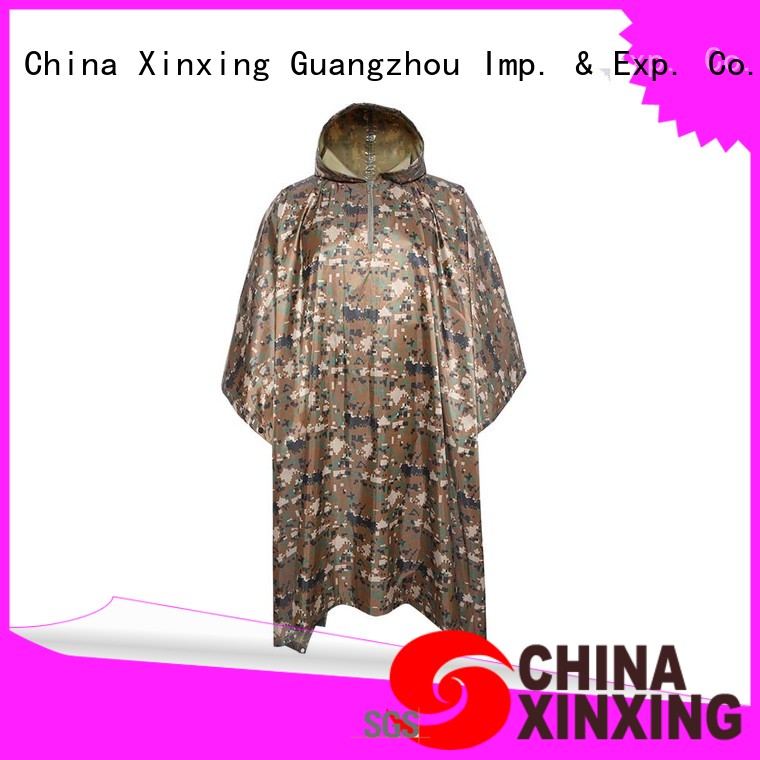 China waterproof poncho factory for police