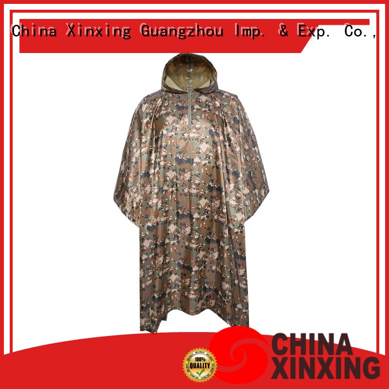 XinXing China rain poncho manufacturer for police