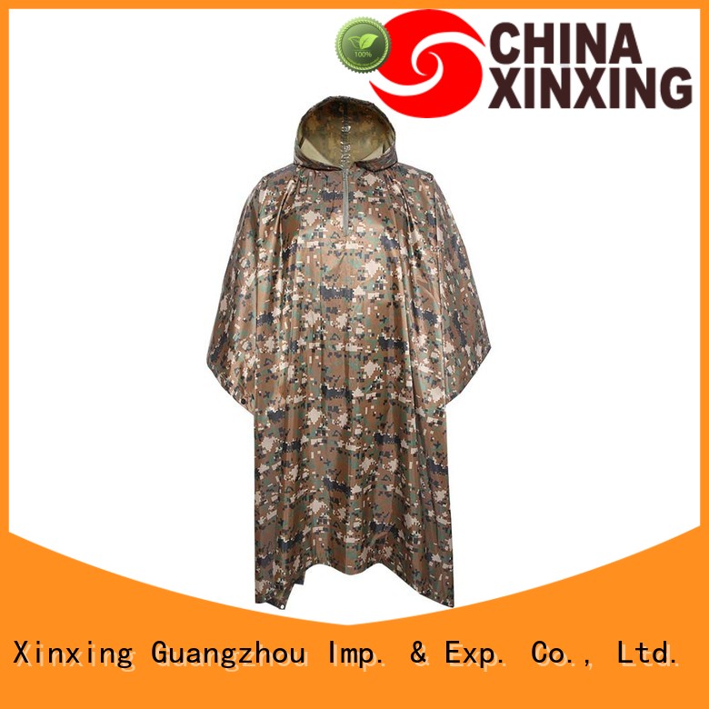 XinXing waterproof poncho factory for police