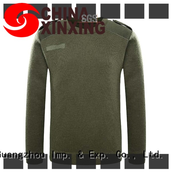 XinXing stable supply army sweater manufacturer for policeman