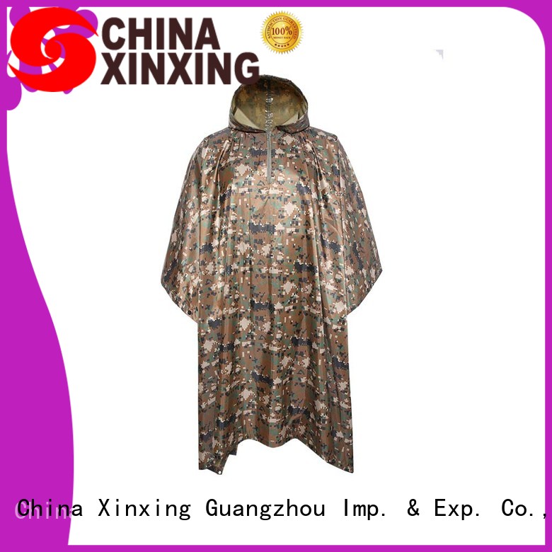 XinXing 100% quality waterproof poncho trader for helmet